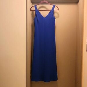 Sleeveless dress, royal blue, size 8